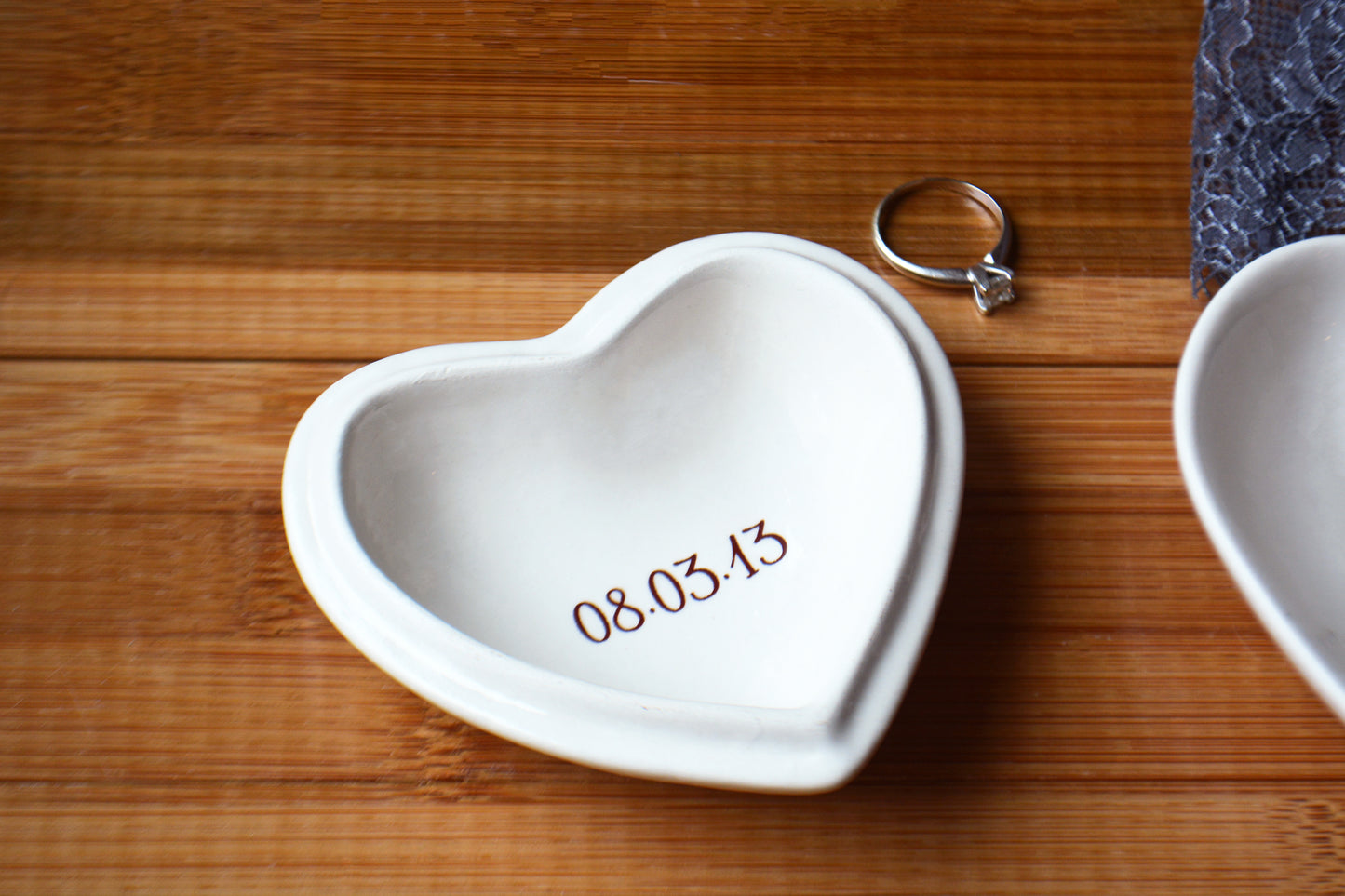 Will You Marry Me Proposal Ring Holder - Personalized Heart Keepsake Box
