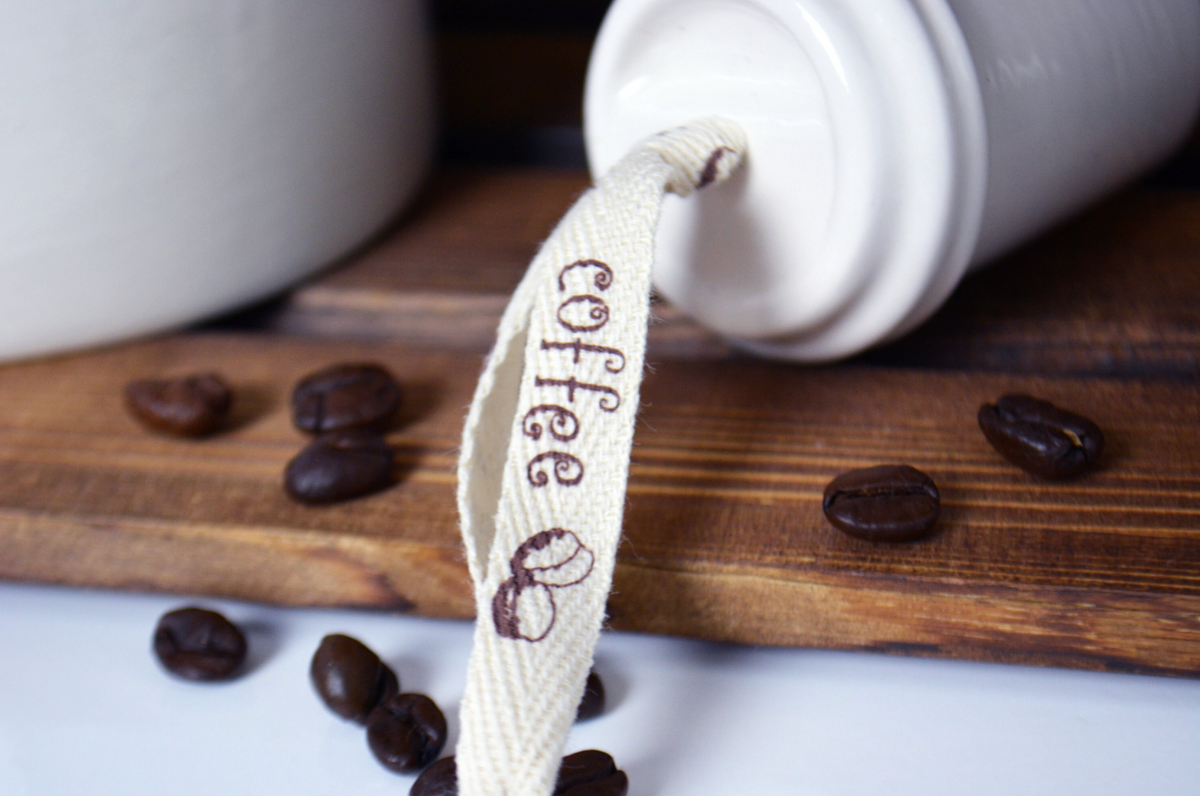 Personalized Coffee Cup Ornament - Merry Christmas Coffee Lover Gift