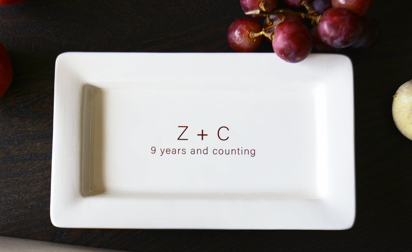 Personalized Ceramic Covered Butter Dish - Life Is Butter With You Wedding or Anniversary Gift