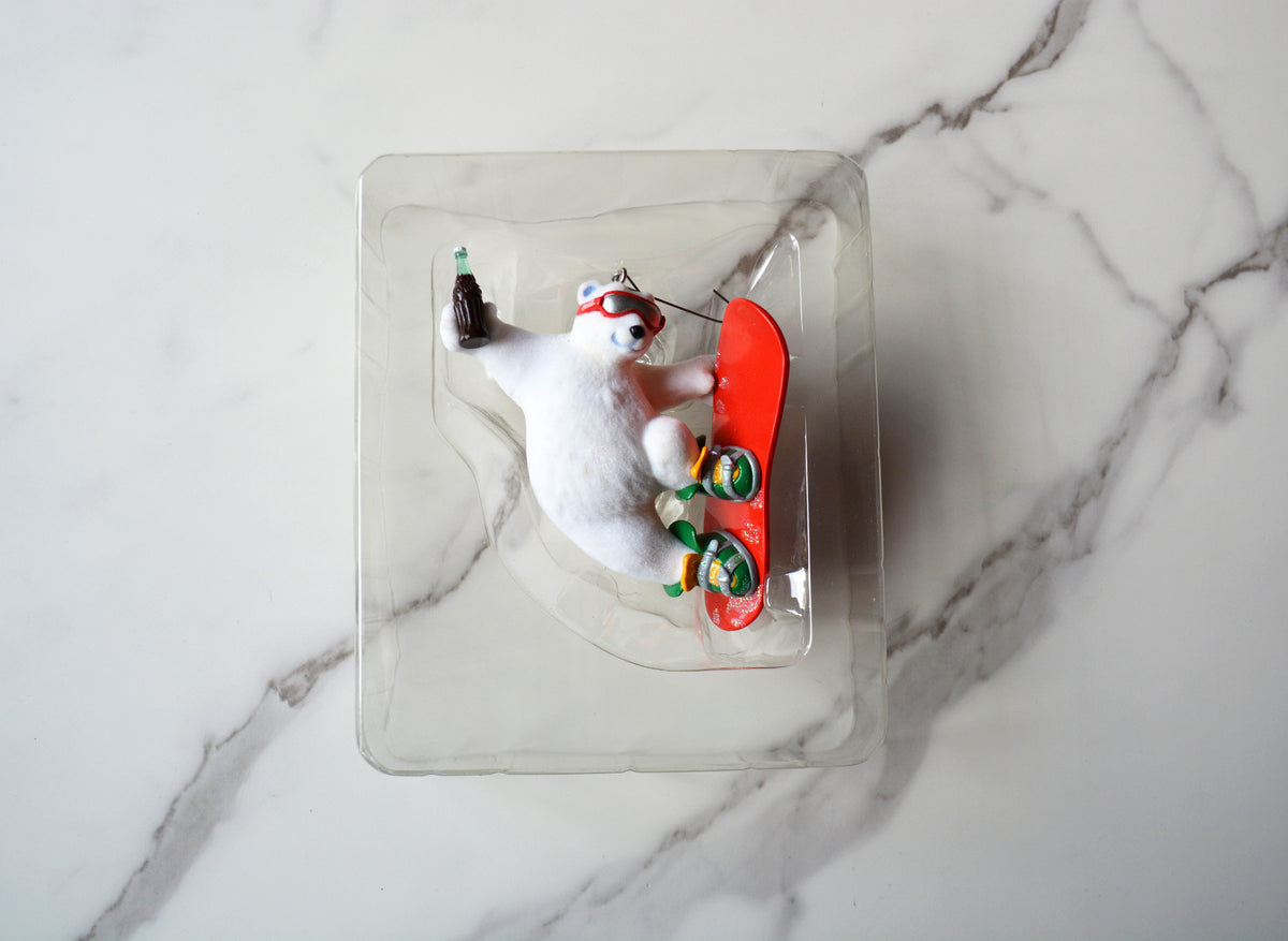 2021 Hallmark Keepsake Ornament Cool Sport Coca Cola Polar Bear Vintage Christmas