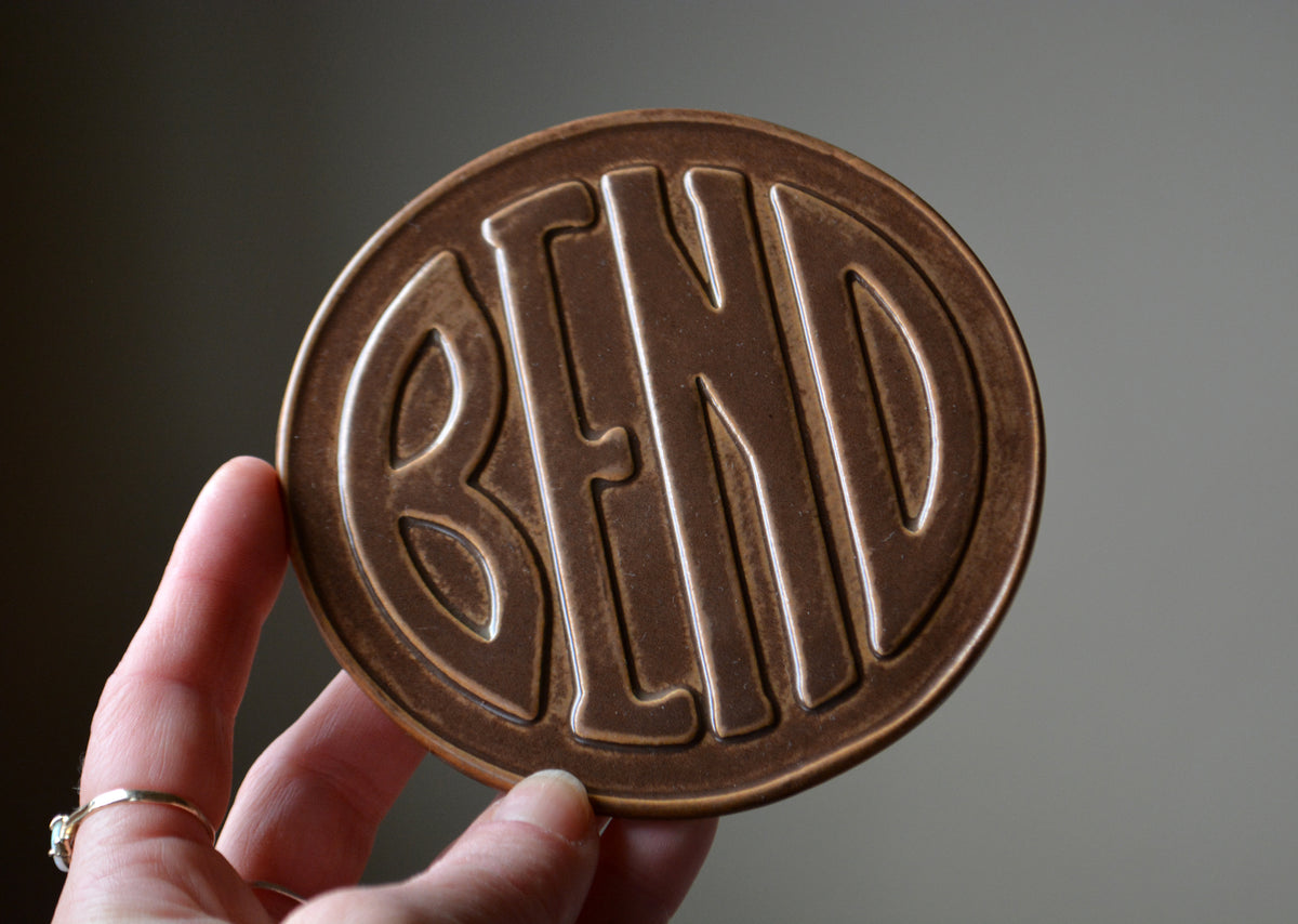 Personalized Ceramic Coasters - Design Your Own Custom Logo or Artwork - Handmade Coaster Set