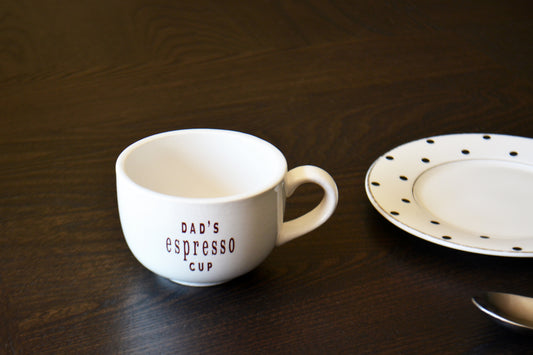 Personalized Ceramic Espresso Set