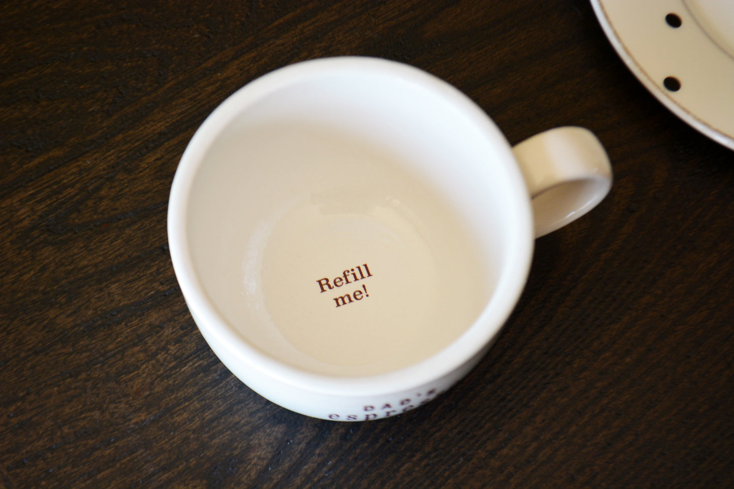 Personalized Ceramic Espresso Set