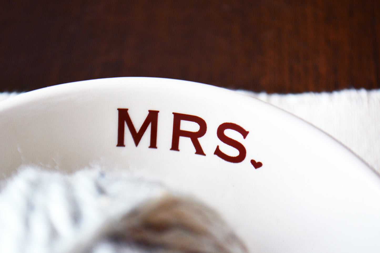 Love is Sweet Mr and Mrs Bride and Groom Ice Cream Bowl Set for Wedding Engagement or Anniversary