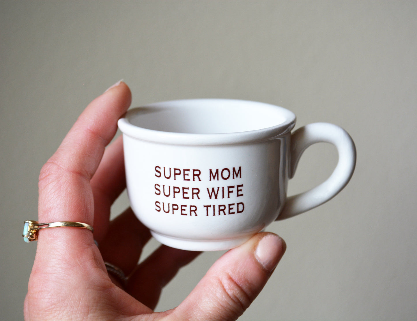 Personalized Ceramic 2 Ounce Espresso cup