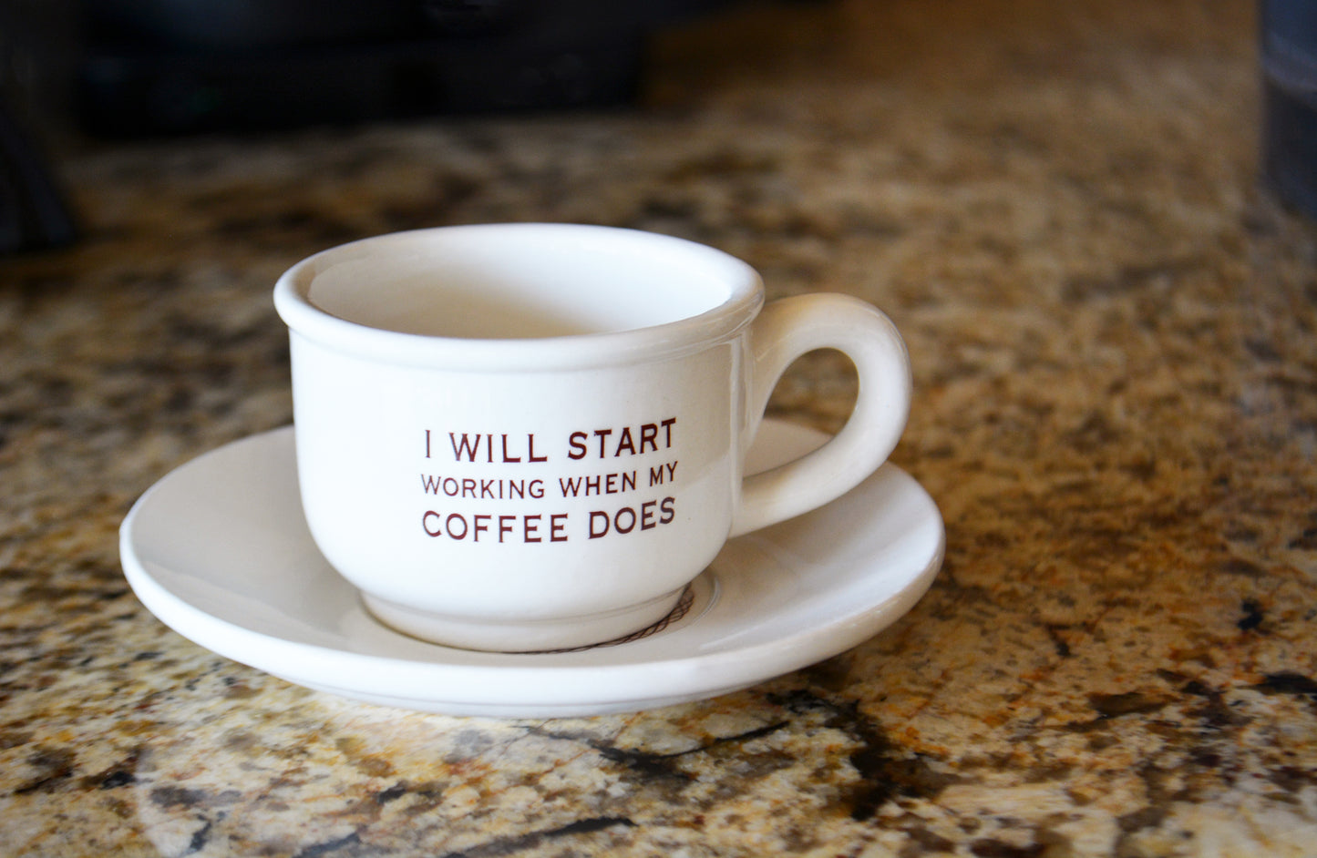 Personalized Ceramic 2 Ounce Espresso cup