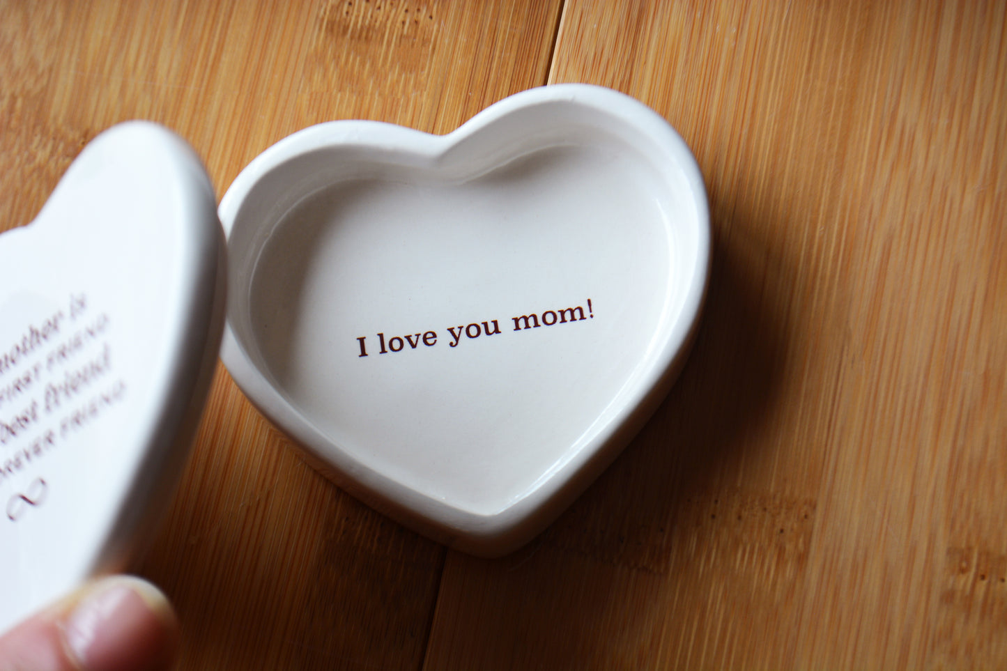 Mother Daughter Infinity Keepsake Box - Personalized Gift for Mom