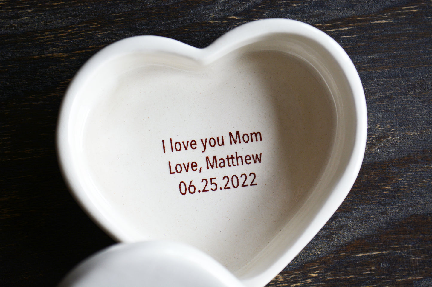 Thank You For Raising The Man I Prayed For Personalized Heart Keepsake Box - Unique Mother-in-Law Wedding Gift