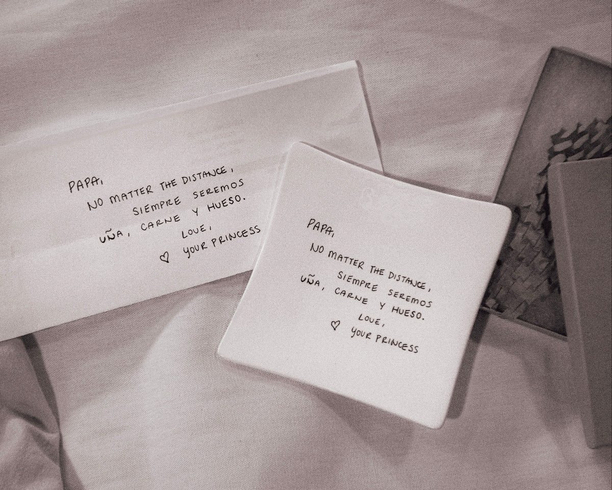 Ceramic Handwriting Keepsake Trinket Dish - Add a Handwritten Note From Any Loved One - Remembrance Memorial Gift