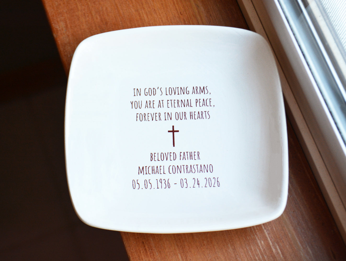 Personalized Sympathy Gift - Those We Love Don't Go Away