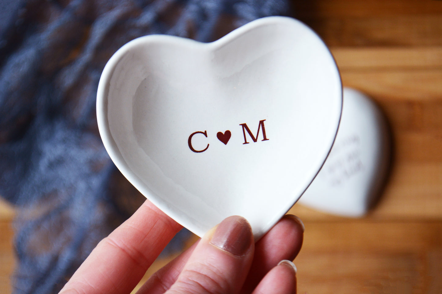 Will You Marry Me Proposal Ring Holder - Personalized Heart Keepsake Box