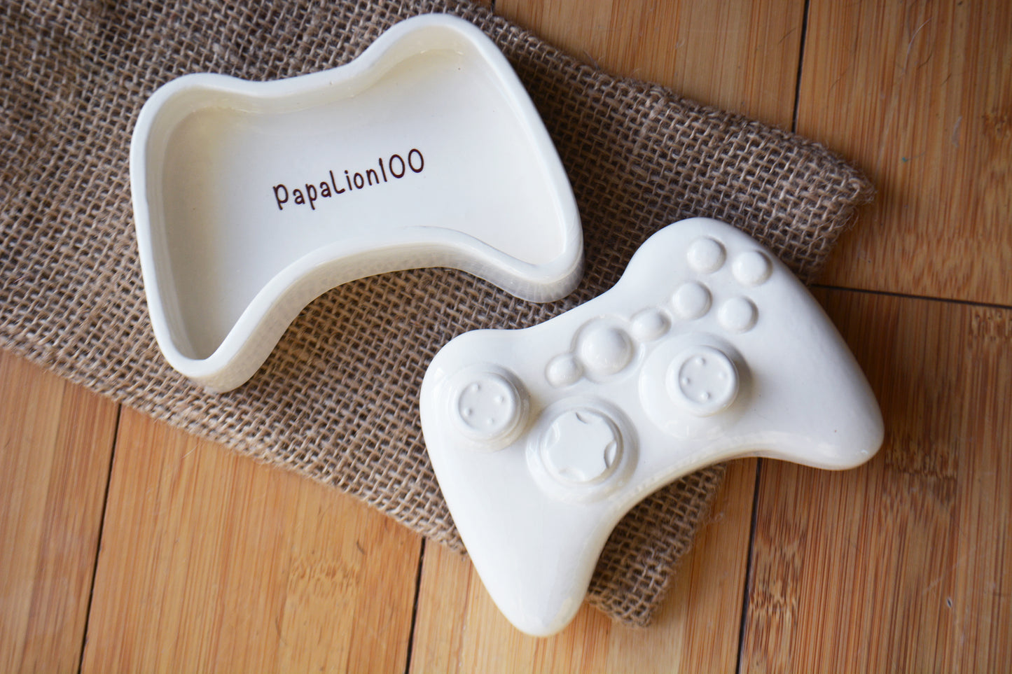 Personalized Xbox Video Game Controller Box - Custom Gamertag Valet Tray and Memory Keepsake