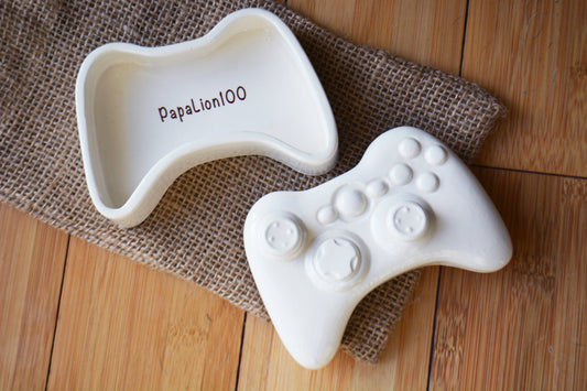 Personalized Xbox Video Game Controller Box - Custom Gamertag Valet Tray and Memory Keepsake