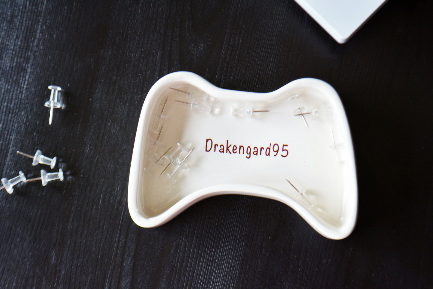 Personalized Xbox Video Game Controller Box - Custom Gamertag Valet Tray and Memory Keepsake
